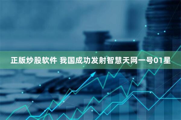 正版炒股软件 我国成功发射智慧天网一号01星