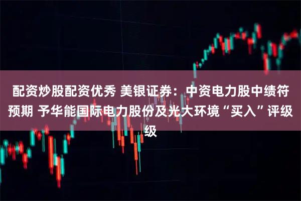 配资炒股配资优秀 美银证券：中资电力股中绩符预期 予华能国际电力股份及光大环境“买入”评级